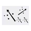 4 x 'Magic Wand' Temporary Tattoos - Water Resistant, Skin-Safe,