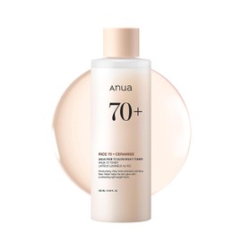 Rice 70 Glow Milky Toner, for Glass Skin and Brightening, Rice Water, Niacinamide, Ceramides, Panthenol, Fragrance-Free, Non comodogenic, Fungal Acne Safe, Korean Skin Care, 250ml | Skincare Coreano