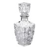 Vittori Licorera Decantador C/ Tapa Cristal Diamante De Vidrio 1lt