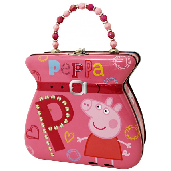Tin Box Company Peppa Pig Carry All Tin Purse