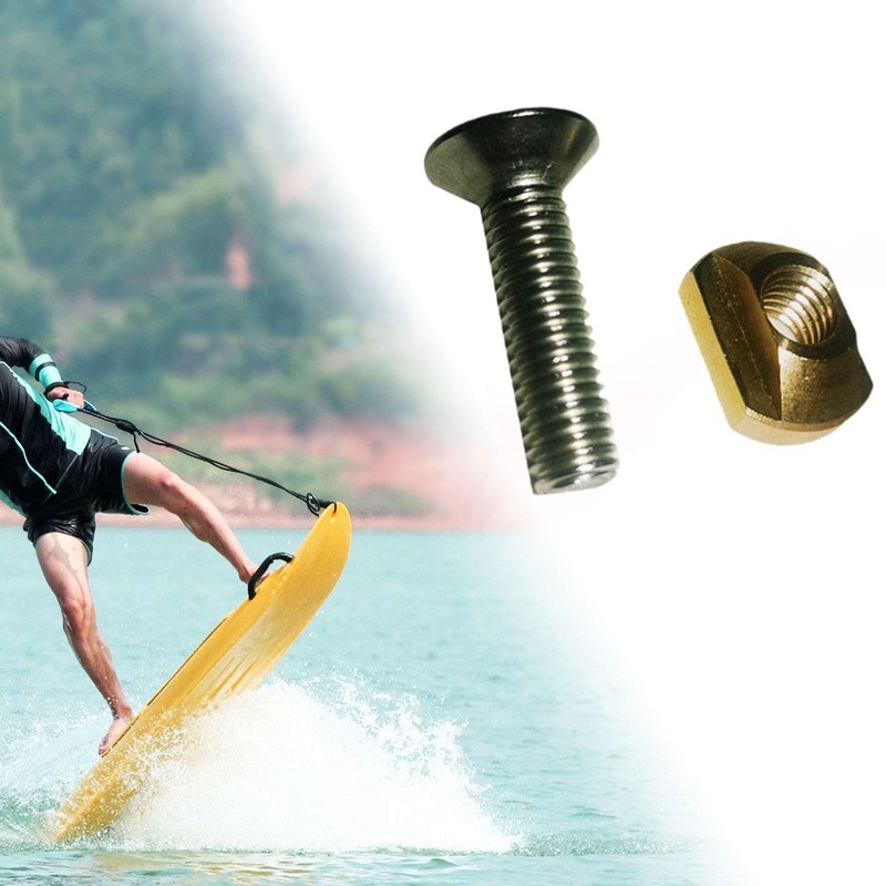perfeclan M8 Hydrofoil T Nut and Screw Mounting Hardware Kit,