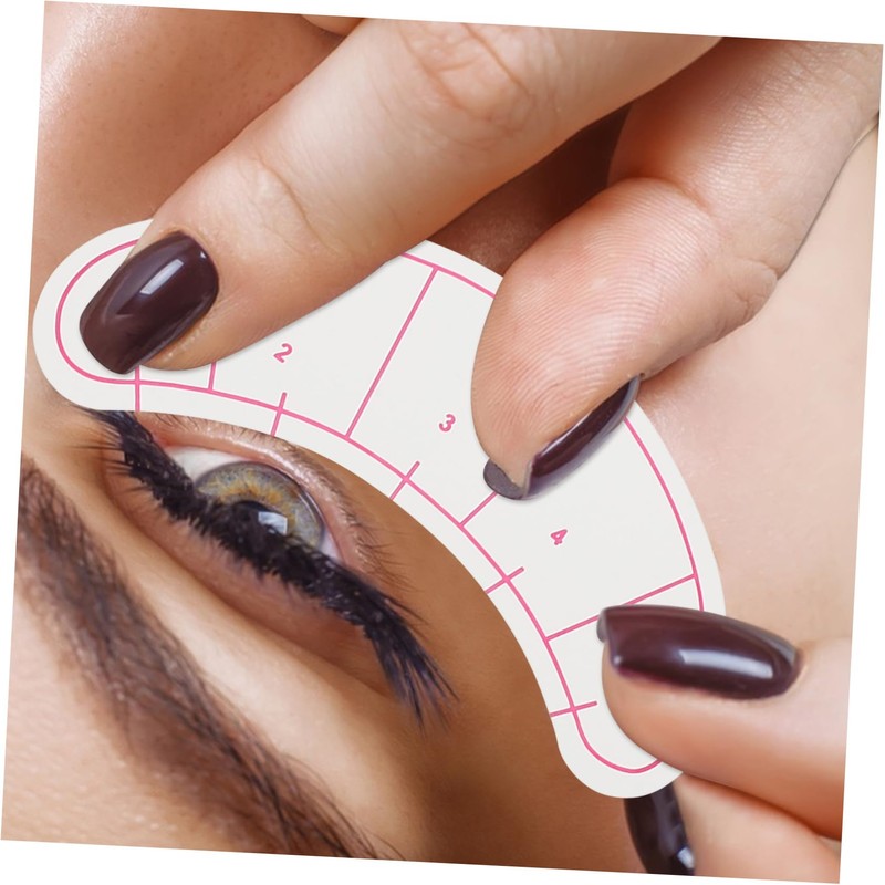 FOMIYES 10sheets Lash Extension Stickers Wispy Lashes Diy Eyelash Extension