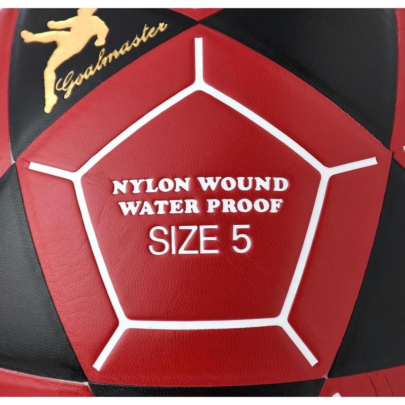 FT5A Goal Master Football Balls | Volley Ball [Outdoorfun]:_Black/Yellow_Size 5