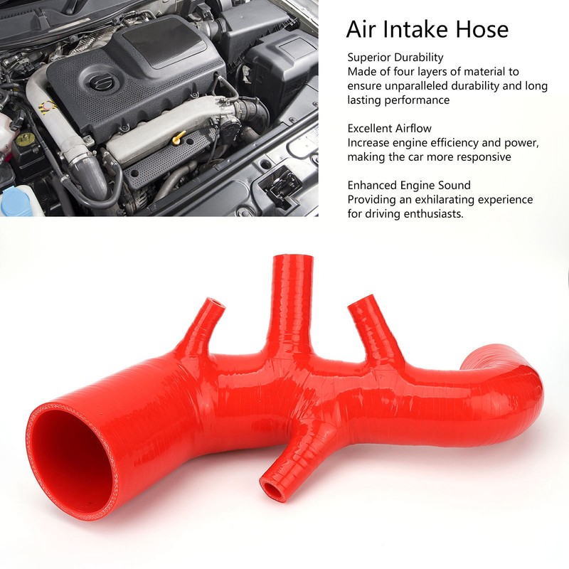 Silicone Intake Hose Pipe Increased Airflow Replacement for SEAT Leon