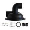 YWJLQH Vacuum Dust Collector, Dust Collector with Elbow, Sawdust, DIY,