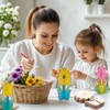 Catephe 16 Set Flower 3D Wooden Crafts Set for Kids,
