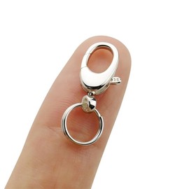 925 silver necklace clasp bracelet clasp end parts jewelry accessory parts extender necklace extender suitable for jewelry chain