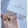 MESTIZA JOYAS Allegra Anillo Labradorita y Piedra de luna con