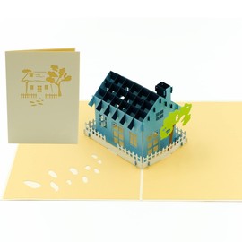 Rykamia New House Pop Up Card, Home Sweet Home Card, New House Congratulations Card, New House Card, Card For Home Owner, New Home Card, House Warming Card, House Warming Pop Up Card, Card New House