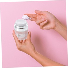 WOONEKY 30g Cosmetic Jar Airless Pump Travel Cream Pot Vacuum Facial Cream Box for Skincare Samples