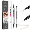 2-in-1 Dual Ended Microblading Eyebrow Pen & Eyebrow Brush, Waterproof