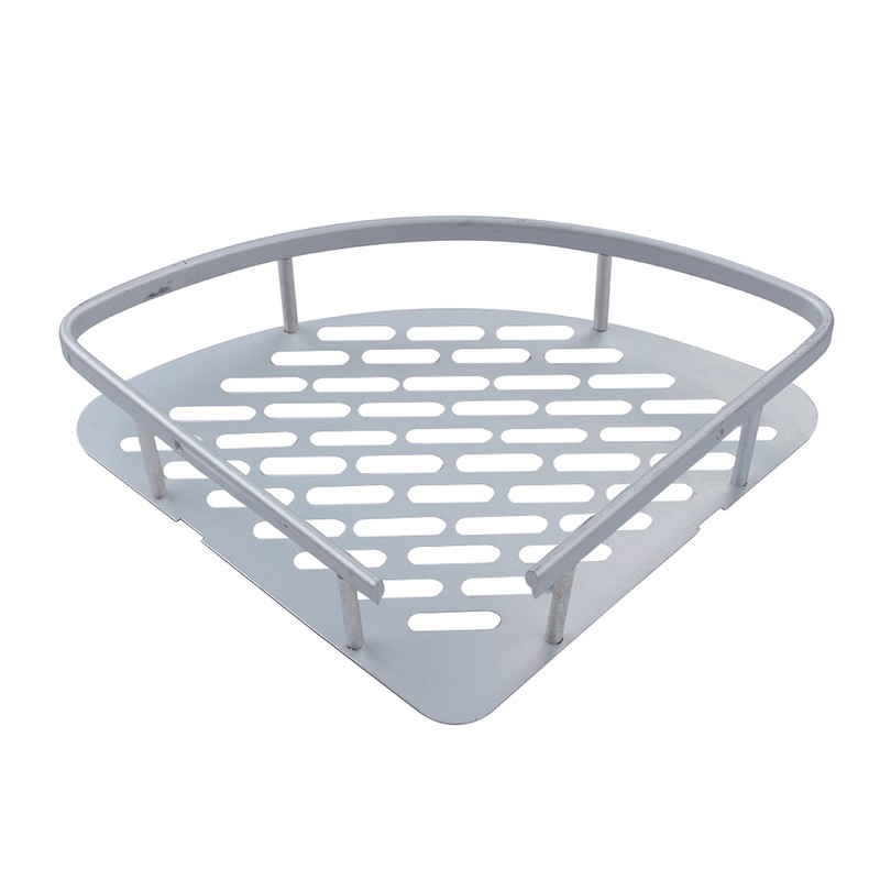 Triangular Shower Caddy Shelf Bathroom Wall Corner Rack Storage Organizer