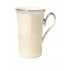 Lenox Ivory Frost Platinum Banded Ivory China Accent Mug