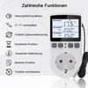 KETOTEK 230 V Temperature Controller Plug with Sensor, Digital Thermostat