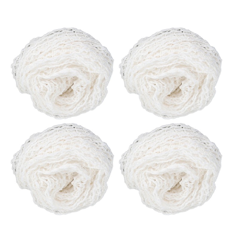 4PCS Meat Netting Roll Cotton Smoked Meat Poultry Ham Netting