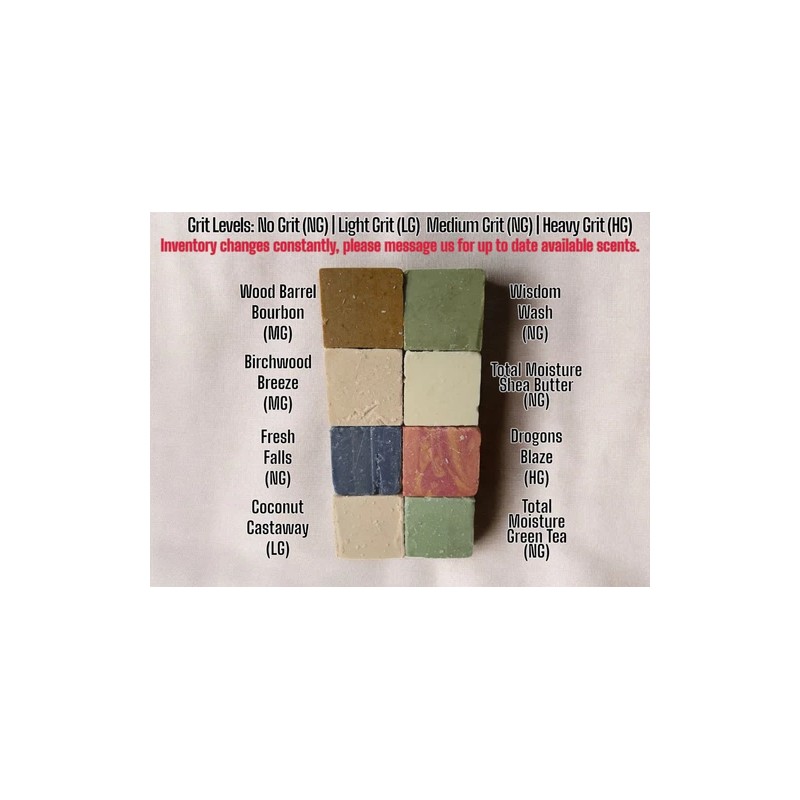 Dr.Squatch Soaps, Assorted Scents ( Factory Rejects, No Box) READ