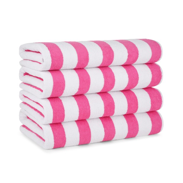 Arkwright Cali Cabana Stripe Beach Towel - Pack of 4