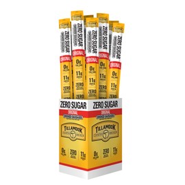 Tillamook Country Smoker Keto Friendly Zero Sugar Smoked Sausages, Original, 1.25 Ounce, 24 Count