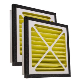 Filter-Monster - Replacement HEPA Filter Bundle - Compatible with Zephyr VGF Series 14x14x3 Whole Home Return Air Grille Filter, 2 Filter Replacement Bundle