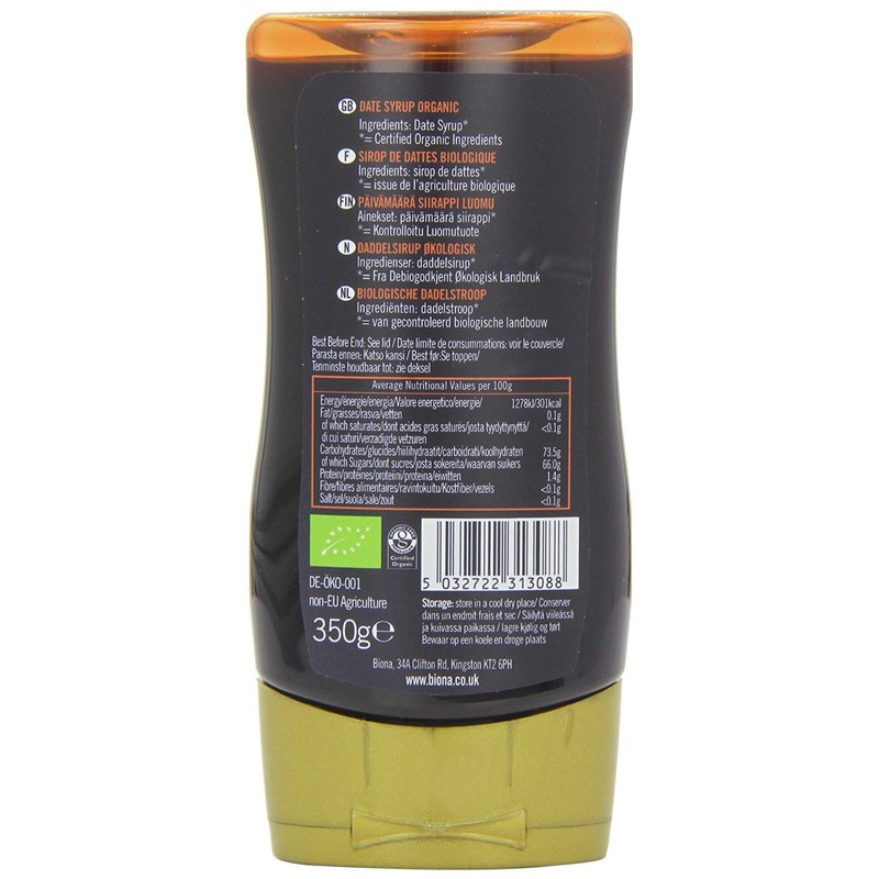 (10 PACK - Biona - Org Date Syrup | 350g