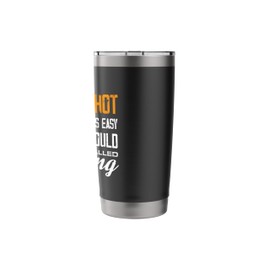 Shot Put Running Humor Design Stainless Steel Insulated Tumbler
