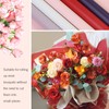SDMOER 20 Sheet Bouquet Wrapping Paper,Multifunctional Waterproof Floral Wrapping Paper,Flower