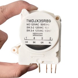 GOLICC Refrigerator Defrost Timer Replacement for GE, Kenmore Models WR9X483, TMDJX35RB9, WR09X10130, WR9M418, WR9X10075, PS310852 – OEM Compatible