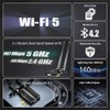 GLOTRENDS WiFi 5 PCIe Tarjeta de Red para PC, Bluetooth