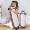 Sprinqdawin Large Otter Stuffed Animal,33.5” Long Otter Plush,Cute Plushies Animal