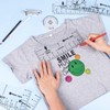 Tshirt Ruler Guide for Vinyl Alignment for 17pcs, Tshirt Ruler