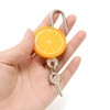 Honbay Cute Orange Fruit Padlock Mini Padlock Lock with Keys