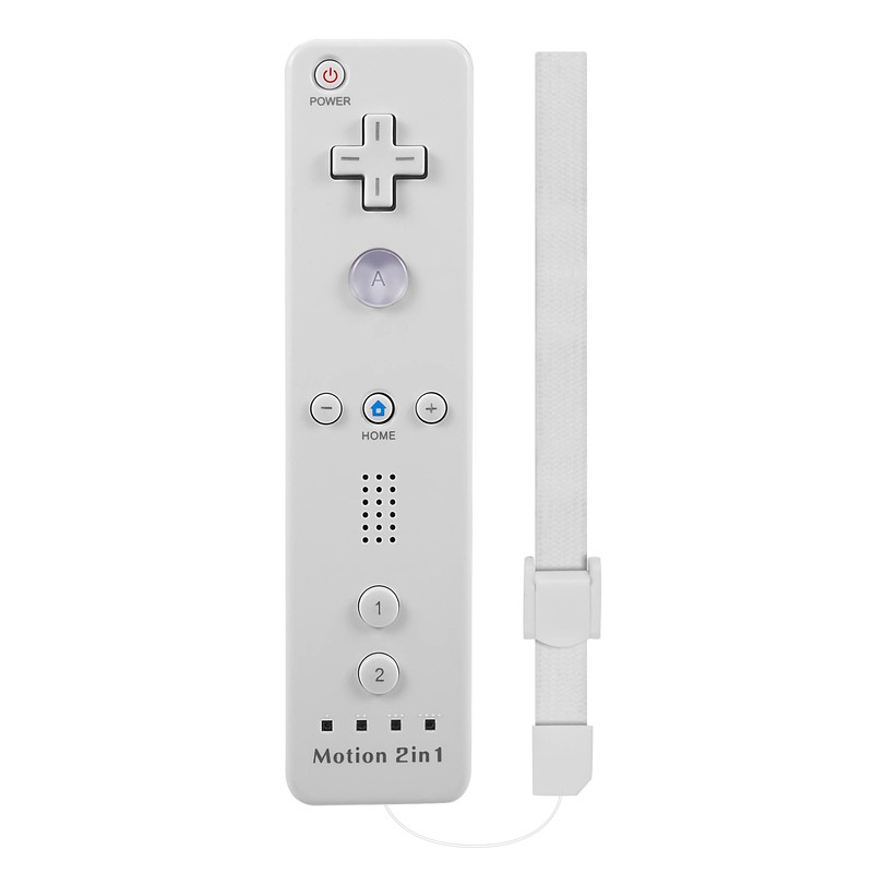 FISUPER Remote Controller with Motion Plus for Wii, 2 in