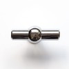 Polished Chrome T-Bar Handle for Kitchen Cabinets | 14mm Diameter