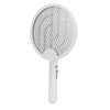 2 in 1 Electric Fly Swatter Rotatable Fly Killer Light