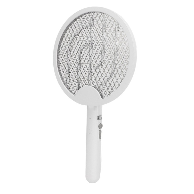 2 in 1 Electric Fly Swatter Rotatable Fly Killer Light