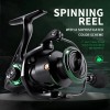 Rooblinos RF Left-handed Spinning Reel 5.2:1 Gear Ratio Nylon BodySpool