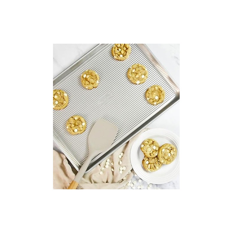 USA Pan Global Nonstick Aluminum Half Sheet Pan, Set of