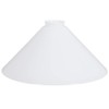 Cobbler Shade Diameter 300 mm White Replacement Glass Lamp Shade