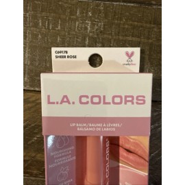 L.A. Colors Shea Butter Lip Balm Sheer Rose