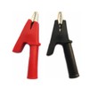 GDQLCNXB Full Insulated Crocodile Clips with 4mm Socket Banana Jack