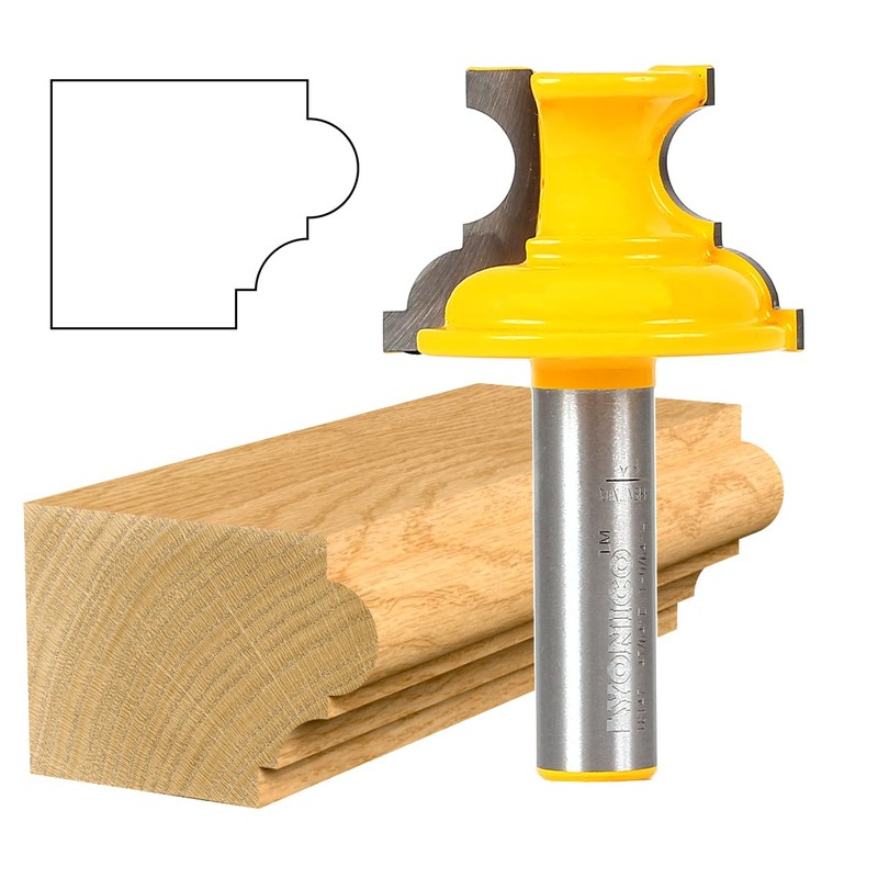 YONICO Window Sill Router Bits 1-1/8-Inch 1/2-Inch Shank 18147