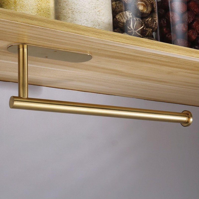 YUNTUOO Paper Towel Holders for Kitchen Adhesive Paper Towel Holder