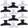 BAHABY Hair Clips for Styling Sectioning 12 Pack Black White