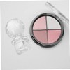 Minkissy 3pcs Cosmetic Pressing Tool for Eyeshadow and Blusher Precision