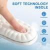 WLLHYF Memory Foam Insoles, 4D Sports Shock Absorption Insole, Super