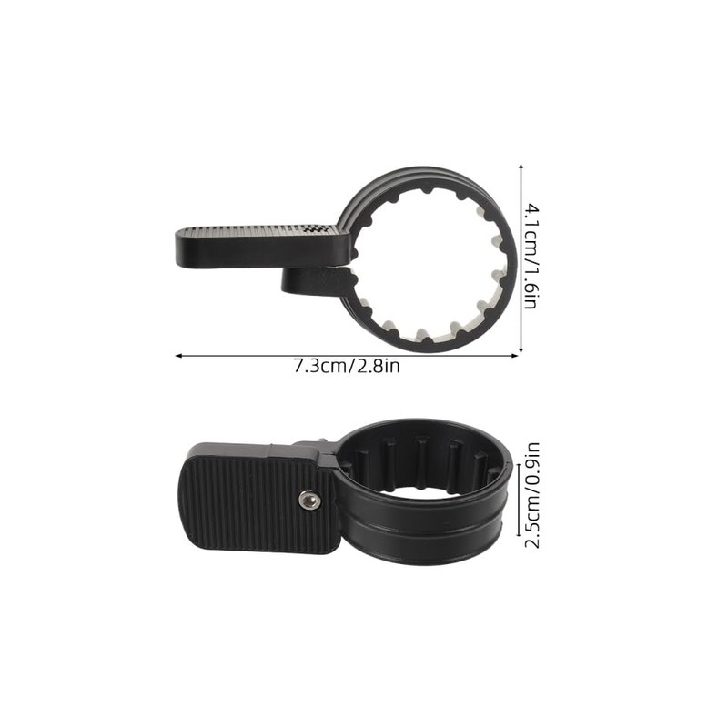 INOOMP Motorcycle Thumb Throttle Adapter Twist Grip to Thumb Control