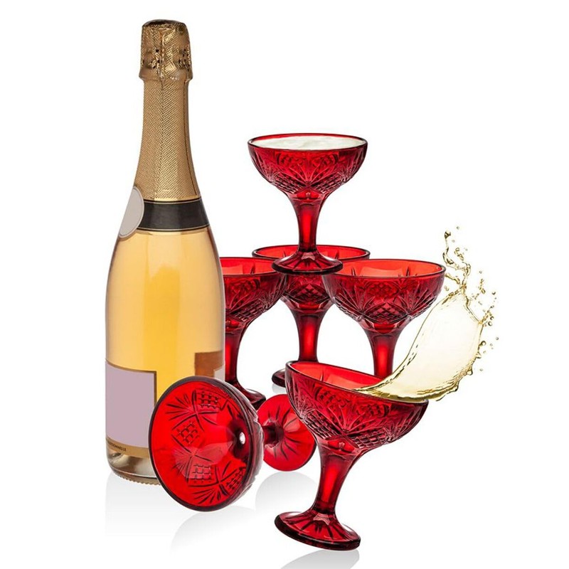 Godinger Taster Glass Set, Wine Tasters, Coupe Glasses, Glassware for