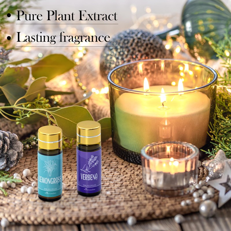 Essential Oil Set, 15 Pcs Fragrance Aromatherapy Oils for Skin,