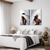 NutArtPic Angel Wall Art Canvas Woman with Angel Wings Painting