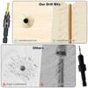 14 Pcs Countersink Drill Bit Set, 5 Wood Drill Bits